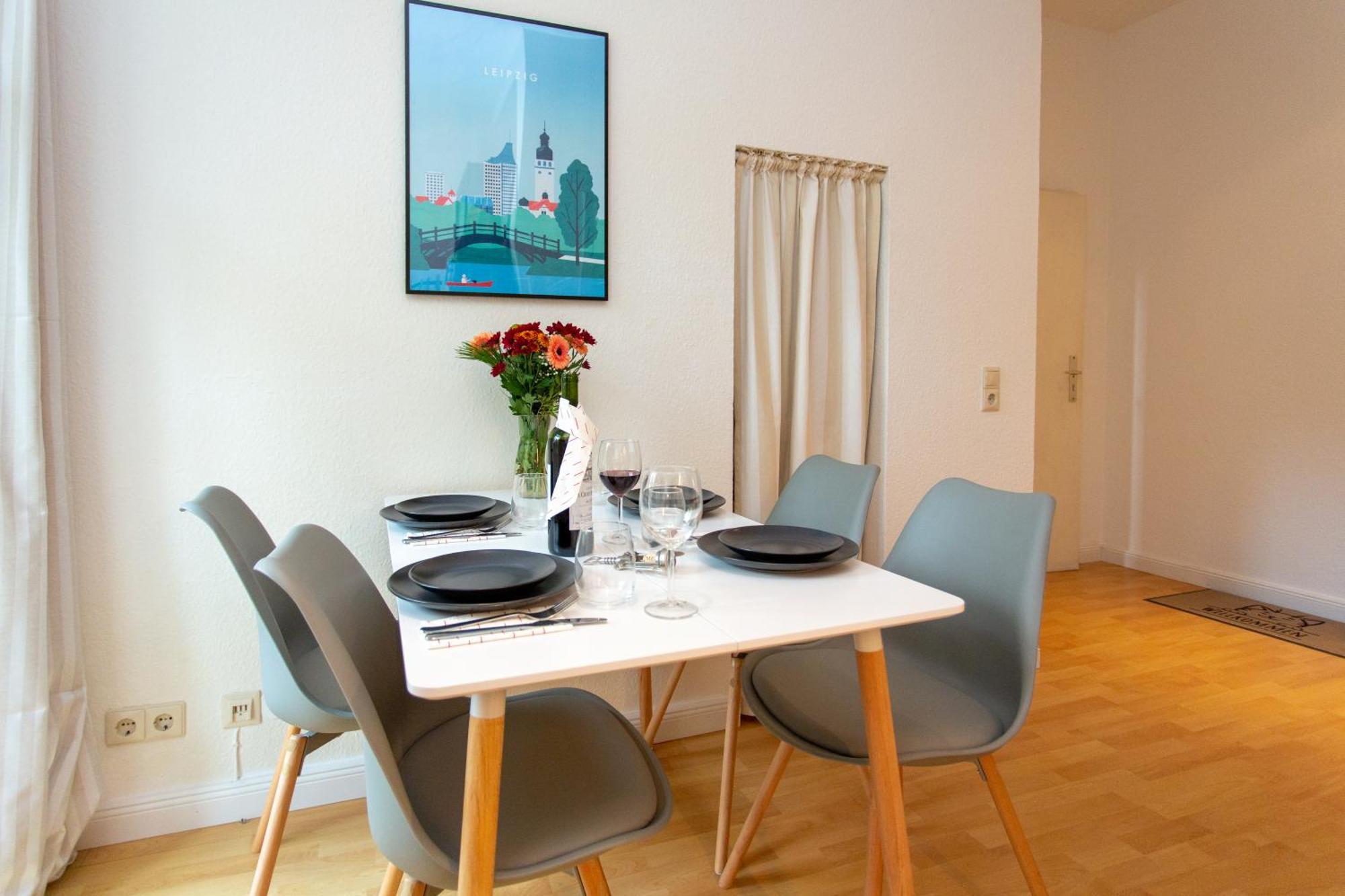 Das City-Appartment Zentrum West Leipzig Dış mekan fotoğraf